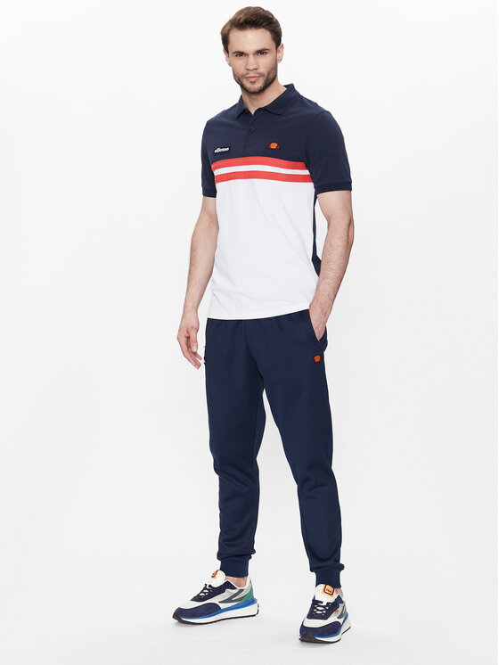 Ellesse Ellesse Polo Muccio SHR16895 Granatowy Regular Fit