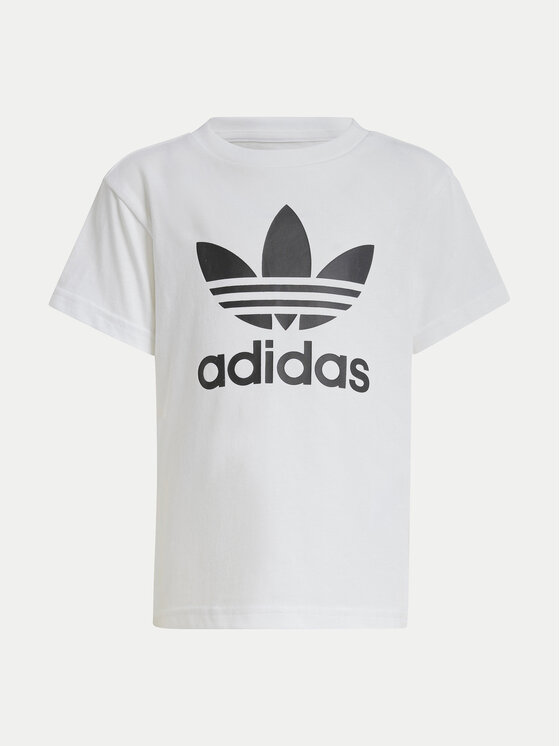 adidas adidas Set tricou și pantaloni scurți adicolor JE1613 Negru Regular Fit