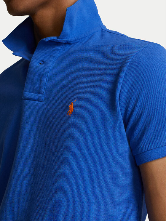 Polo Ralph Lauren Polo Ralph Lauren Polokošile 710782592011 Modrá Custom Slim Fit