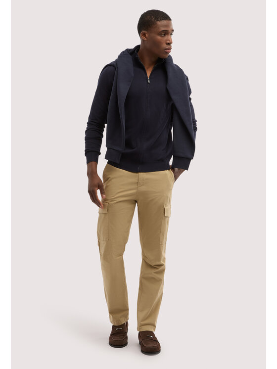 Trussardi Trussardi Spodnie materiałowe P723M000138N012 Kremowy Regular Fit