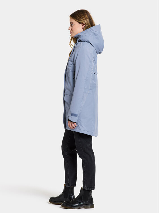 Didriksons Didriksons Parka Frida Wns Parka 7 504815 Niebieski Regular Fit