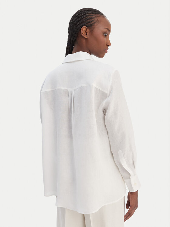 Marella Marella Srajca Editore 2613111084 Bela Regular Fit