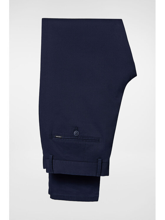 Próchnik Próchnik Chinosy PM2 SP082223000006 Granatowy Slim Fit