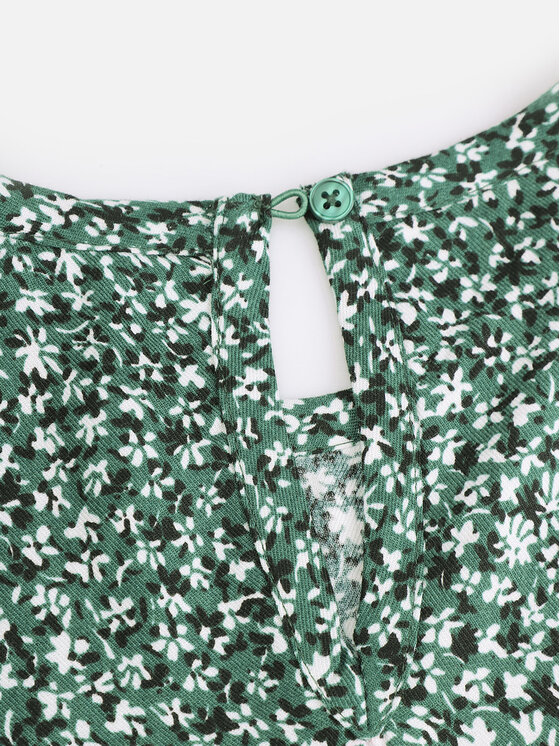 Coccodrillo Coccodrillo Vestito da giorno ZC4128101SGJ Verde Regular Fit