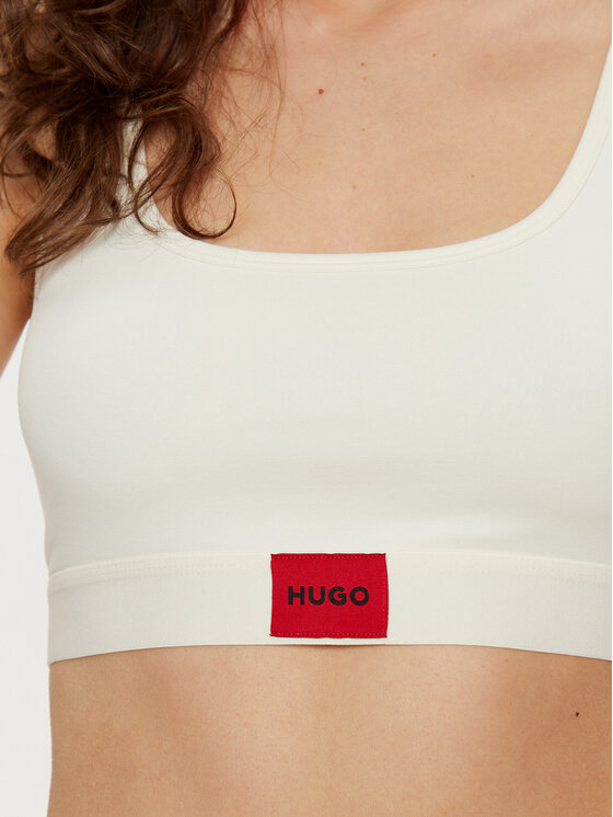 HUGO Hugo Krūšturis-tops Red Label 50503099 Écru