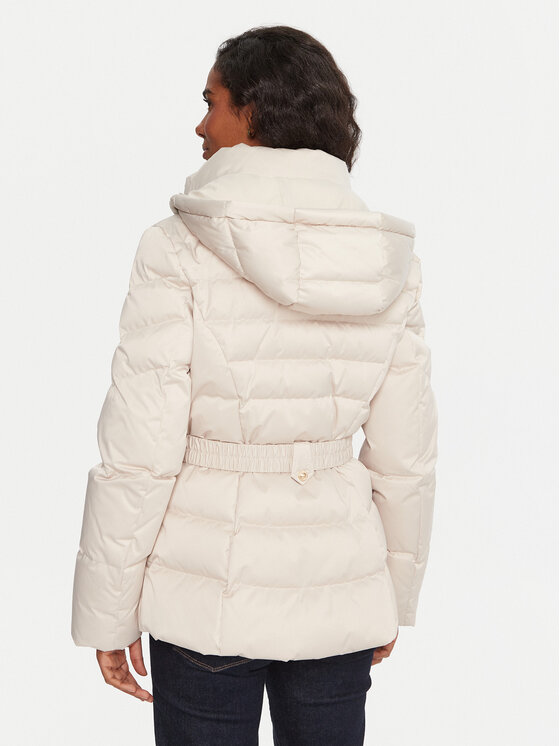 Guess Guess Giubbotto piumino W5BL31 W2802 Écru Regular Fit