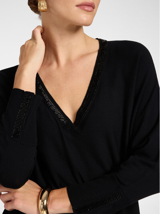 Elena Mirò Elena Mirò Maglione M097Z000862N033 Nero Regular Fit