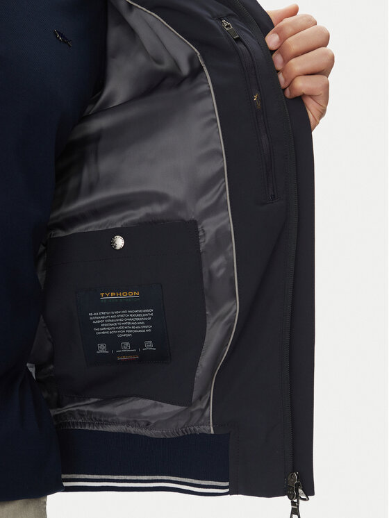 Paul&Shark Paul&Shark Bomberjacke 25412050 Dunkelblau Regular Fit