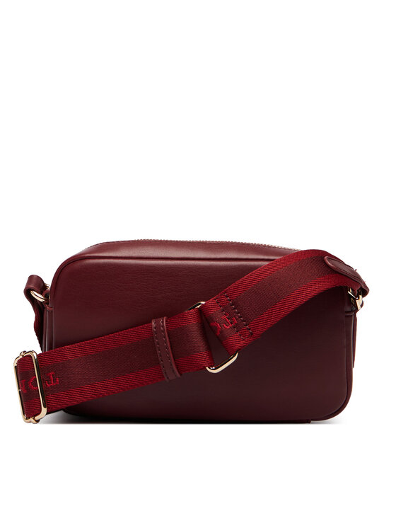 Tommy Hilfiger Tommy Hilfiger Kabelka Th Essential Camera Bag AW0AW18370 Bordó
