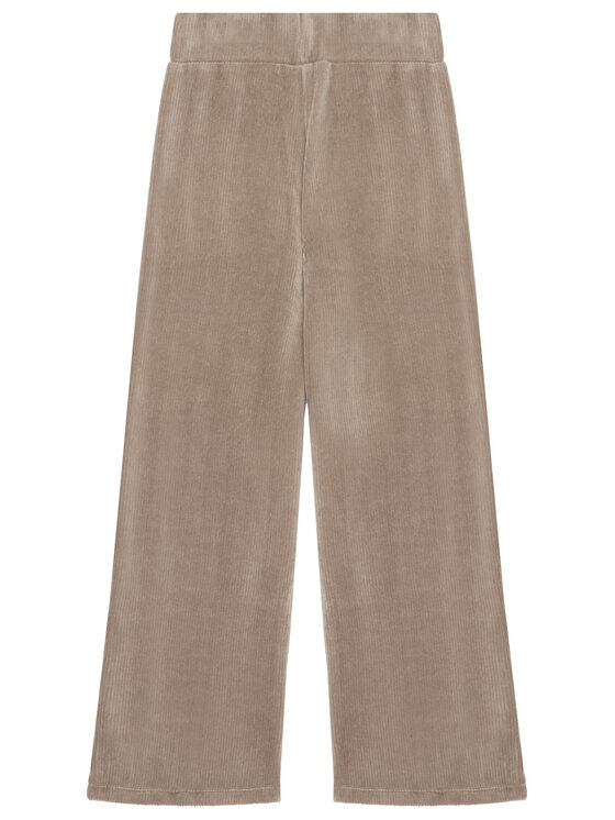 Mayoral Mayoral Παντελόνι υφασμάτινο 7576 Μπεζ Wide Leg