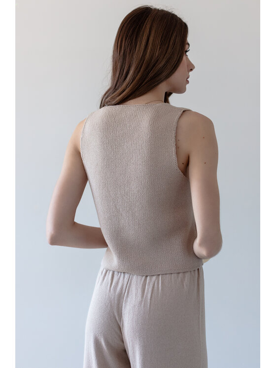 Fobya Fobya Kamizelka F2022 Beżowy Basic Fit