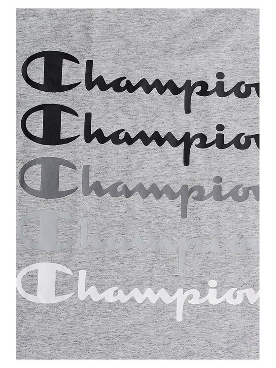 Champion Champion T-Shirt 217260 Szary Comfortable Fit