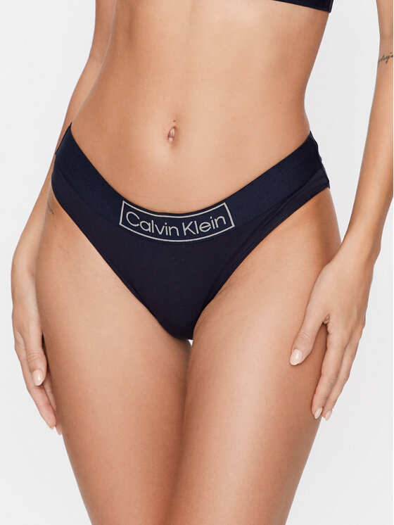 Calvin Klein Underwear Calvin Klein Underwear Klassischer Damenslip 000QF6775E Dunkelblau