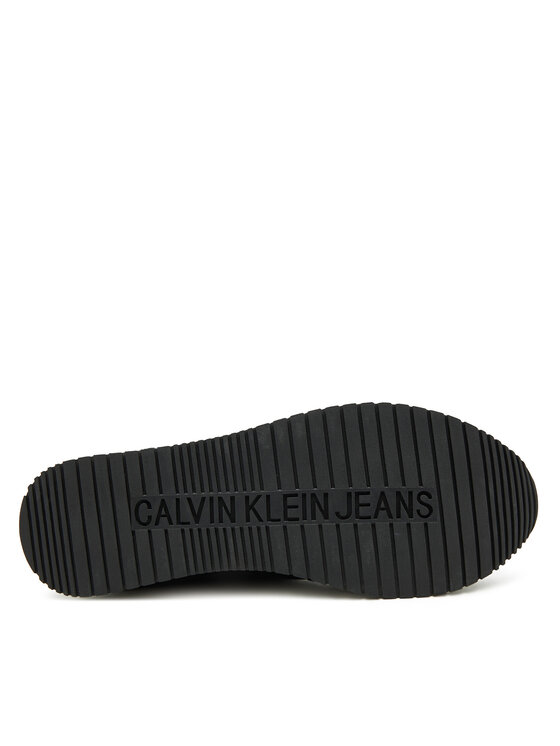 Calvin Klein Jeans Calvin Klein Jeans Sneakersy Runner Laceup Tc YM0YM01187 Černá