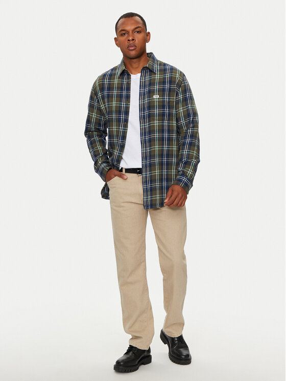 Wrangler Wrangler Hemd 112357239 Grün Regular Fit