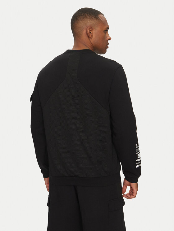 EA7 Emporio Armani EA7 Emporio Armani Felpa 7M000324 AF12660 UC001 Nero Regular Fit
