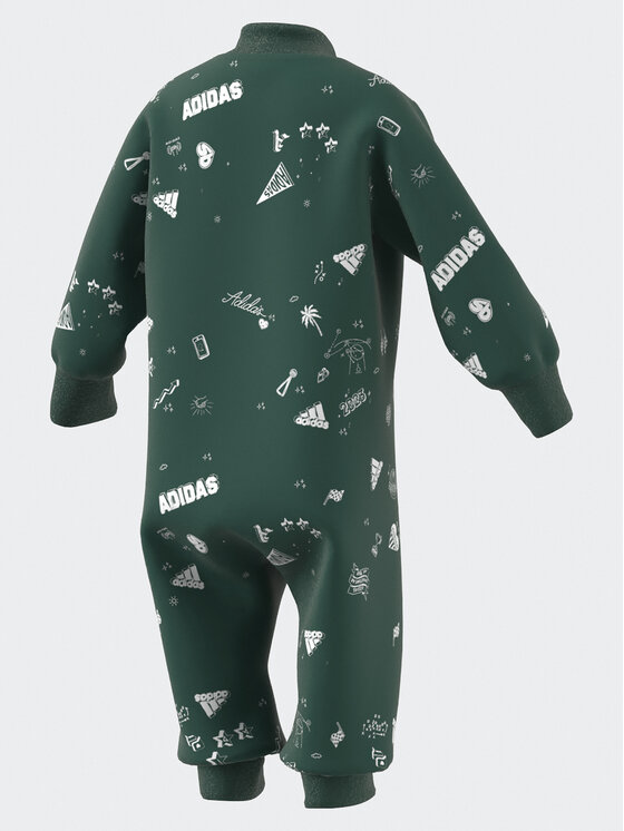 adidas adidas Kombinezon IA1559 Zelena Regular Fit