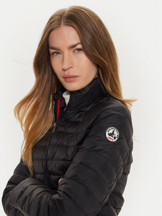 Jott Jott Pernata jakna Cha P000WDOW02 Crna Slim Fit