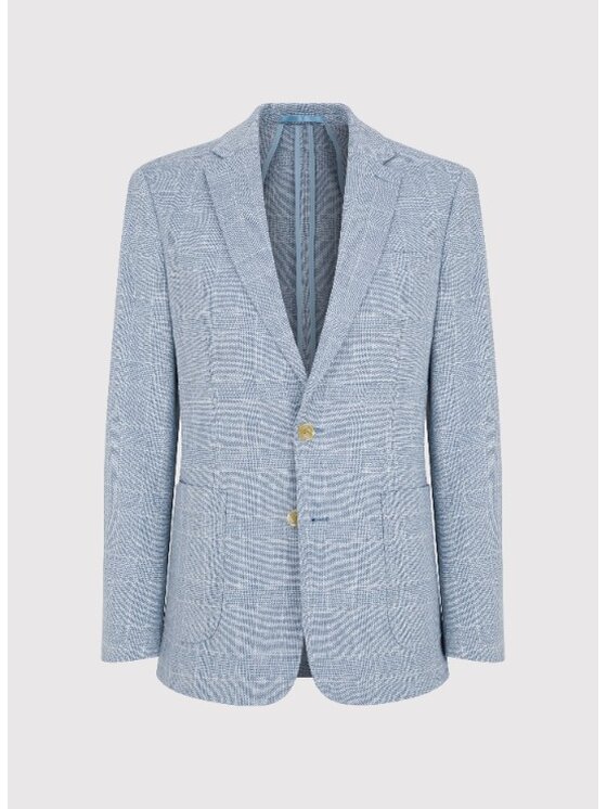 Pako Lorente Pako Lorente Marynarka P25SF-3X-003 Niebieski Slim Fit