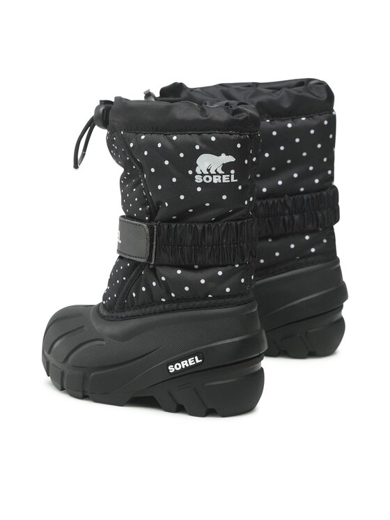 Sorel Sorel Čizme za snijeg Childrens Flurry Print NC3503-010 Crna