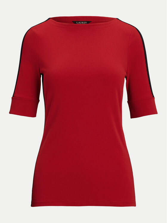 LAUREN RALPH LAUREN LAUREN RALPH LAUREN Bluza 200957589002 Rdeča Slim Fit