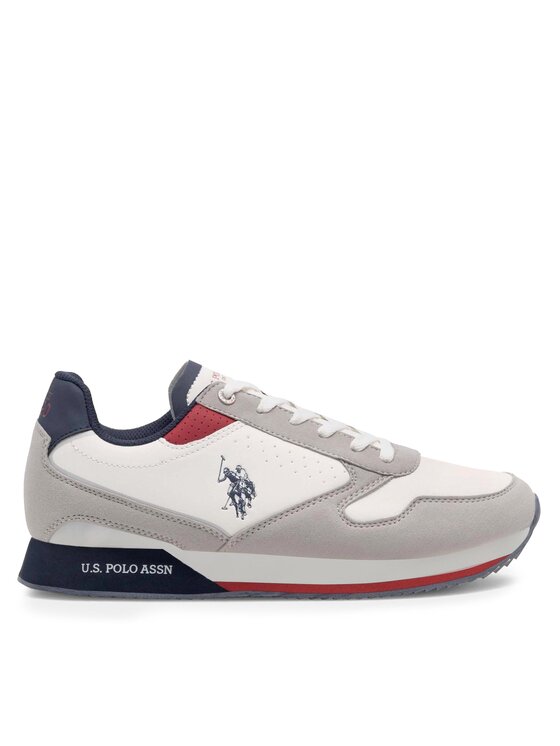 Sneakers U.S. Polo Assn. NOBIL003M/CHY4 Alb