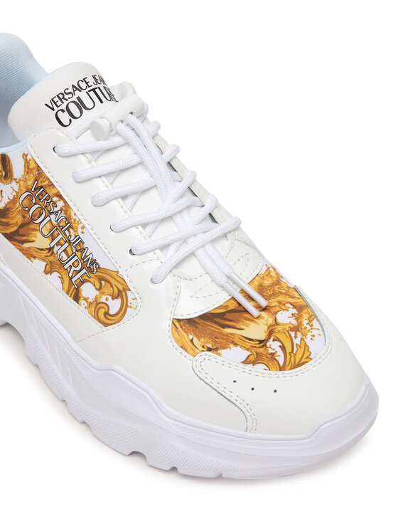 Versace Jeans Couture Versace Jeans Couture Sneakersy 80VA3SC7 ZSD94 G03 Biela