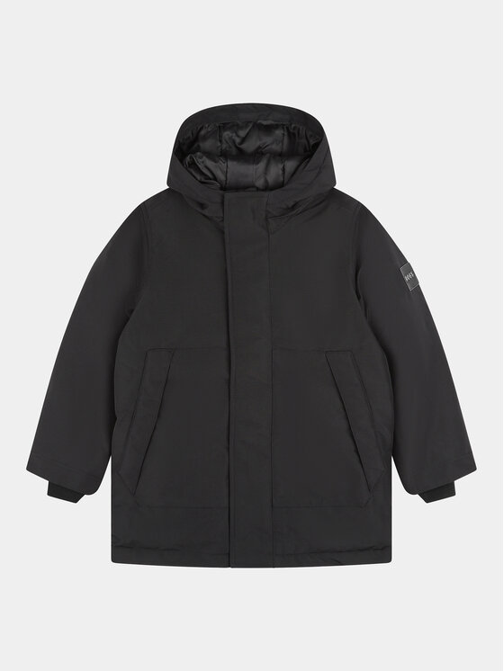 Boss Geacă de iarnă J26514 D Negru Regular Fit