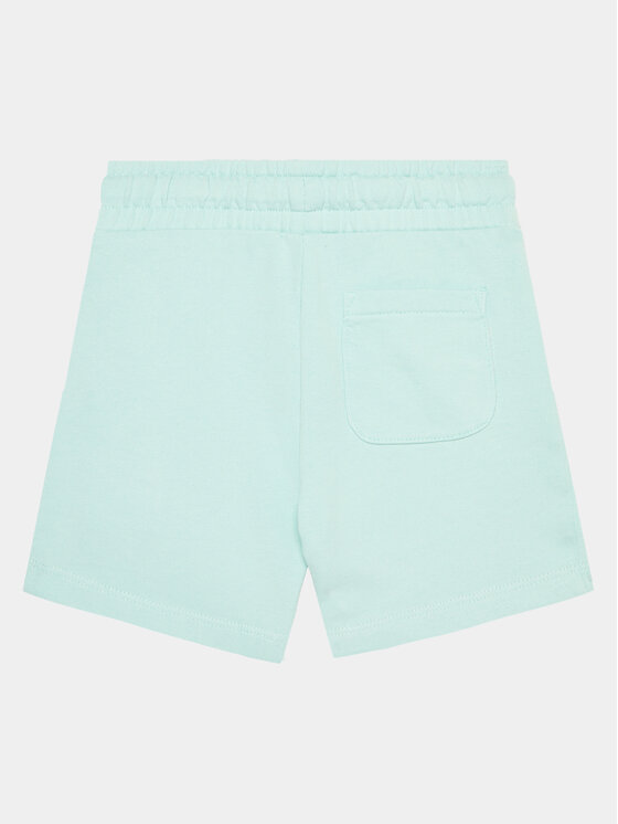 Guess Guess Športové kraťasy N4GD04 KA6R3 Modrá Relaxed Fit