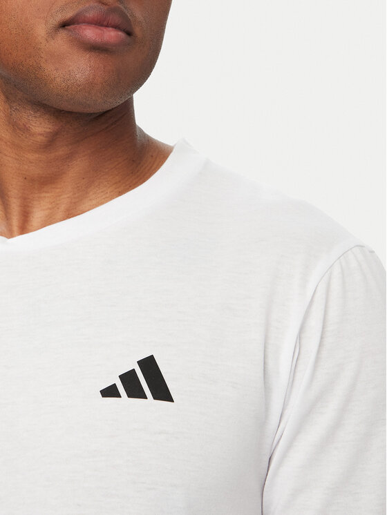 adidas adidas Funkčné tričko Workout Essentials FEELREADY 3-Stripes KD0606 Biela Regular Fit