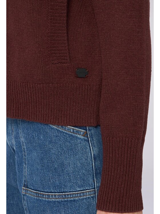 Trussardi Trussardi Cardigan M7426001132N036 Marrone Regular Fit
