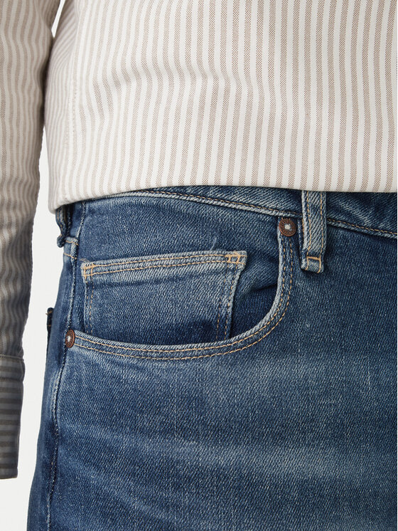 Guess Guess Дънки Chris M2YA27 D4Q42 Тъмносин Super Skinny Fit