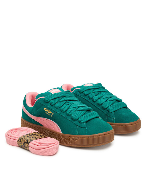 Puma Puma Сникърси Suede Xl Jr 396577 36 Зелен
