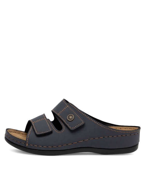 Inblu Inblu Klapki 06080A00 Granatowy