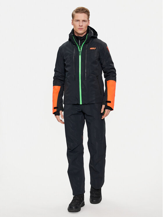 Rossignol Rossignol Spodnie narciarskie Hero R RLMMP14 Czarny Regular Fit