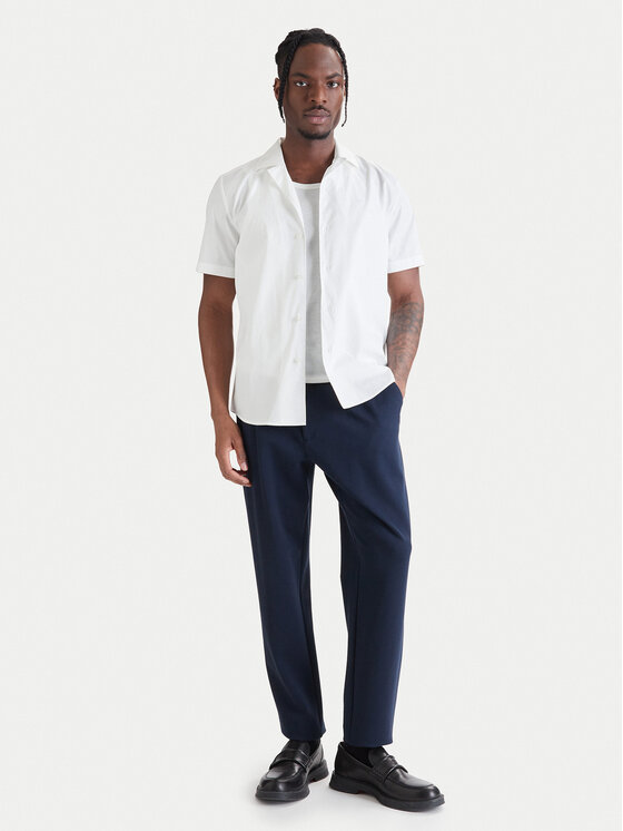 HUGO HUGO Hemd Ellino 50560584 Weiß Relaxed Fit