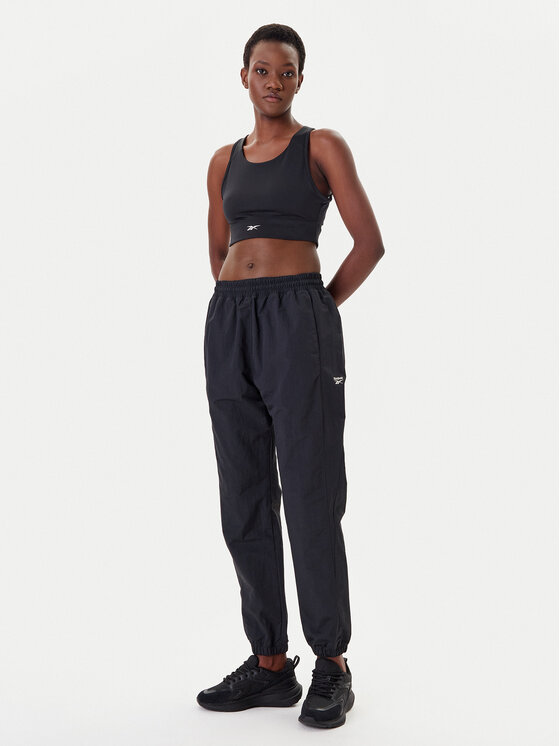 Reebok Reebok Pantaloni trening Vector 100221435 Negru Relaxed Fit