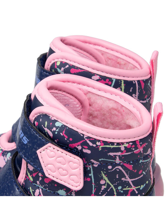 Skechers Skechers Śniegowce Power Paint 302653N/NVMT Granatowy