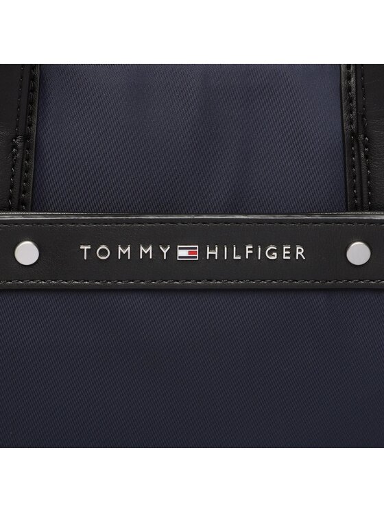 Tommy Hilfiger Tommy Hilfiger Brašna na notebook Central Repreve AM0AM11301 Tmavomodrá