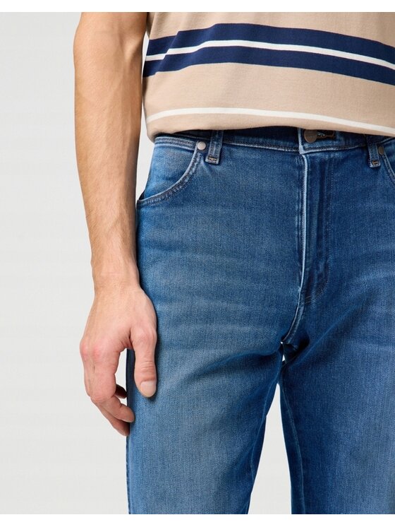 Wrangler Wrangler Jeans River Blu Tapered Fit