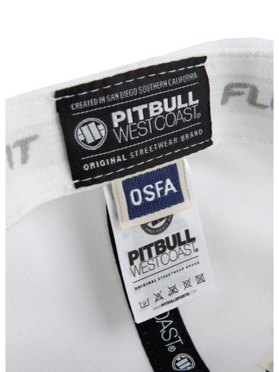 PITBULL PITBULL Czapka z daszkiem Czapka Snapback Classic SEASCAPE uniwersalny Biały