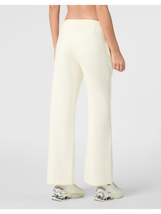 Plein Sport Plein Sport Joggery 22181 Biały Regular Fit