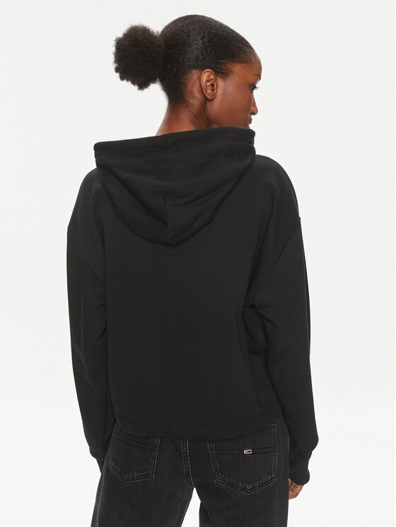 Tommy Jeans Tommy Jeans Jopa Essential Logo DW0DW17797 Črna Relaxed Fit