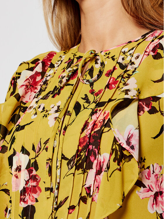 Blusa Quid 71160607 Giallo Regular Fit