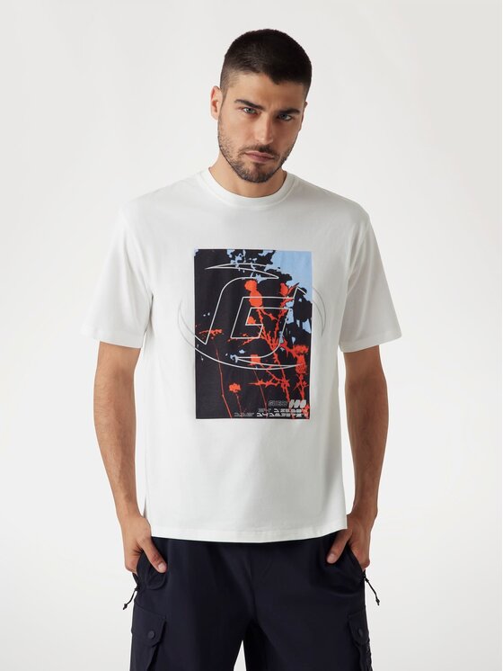 Guess Guess T-Shirt 175753 Biały Classic Fit