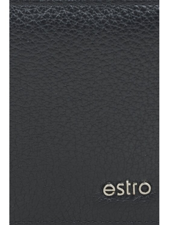 Estro Estro Malá pánská peněženka ER00114456 Černá