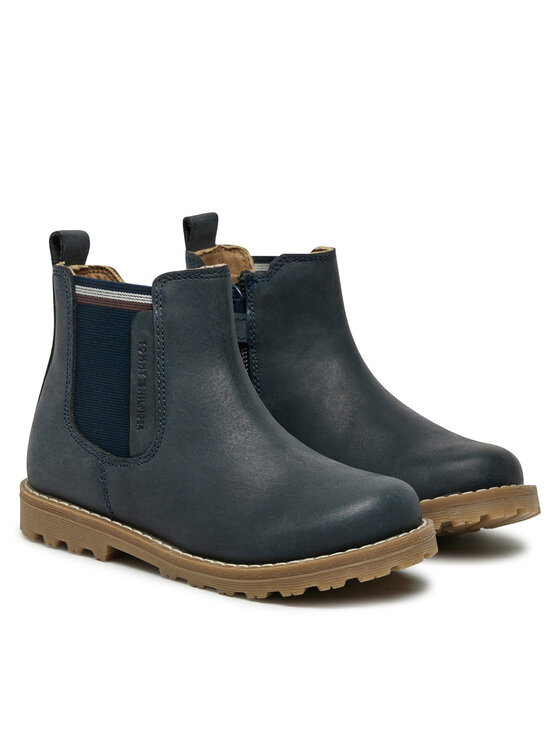 Tommy Hilfiger Tommy Hilfiger Schnürschuhe T1X5-33700-0124 M Dunkelblau
