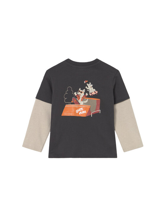 Mayoral Mayoral Bluza 2062 Črna Regular Fit