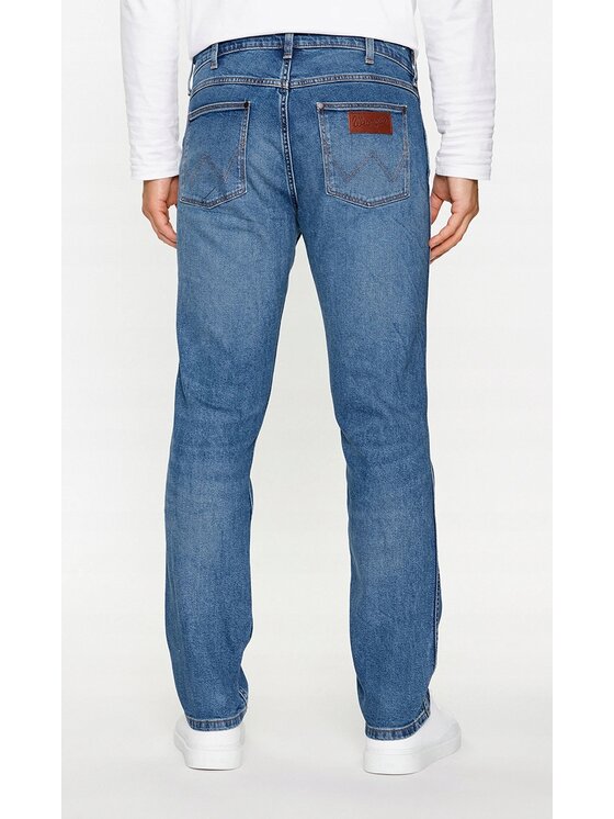 Wrangler Wrangler Jeansy Greensboro Niebieski Regular Fit