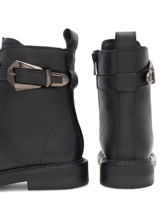 Sergio Bardi Sergio Bardi Trapper stila apavi WI16-C1041-01SB Melns